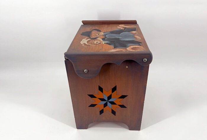 Little Hand Painted Chest - Image 2