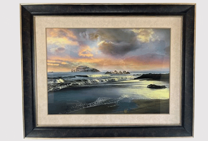Water and Dusk Print