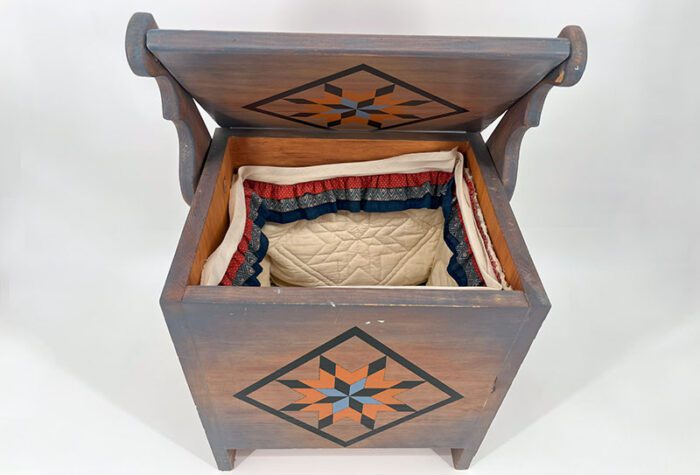 Little Hand Painted Chest - Image 3