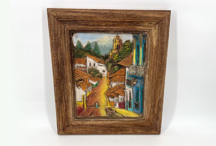 Original Clay European Scene