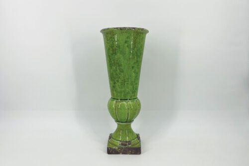 Antique Large Green Vase