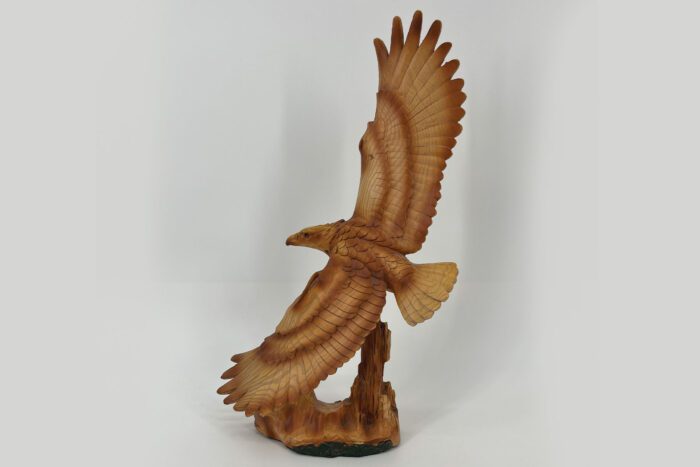 Eagle Wooden Statue - Image 2