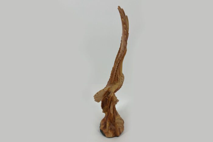 Eagle Wooden Statue - Image 3