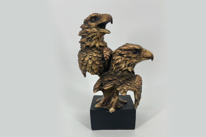 Pair of Eagles Sculpture